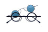 Rigards - RG0105TI (Dark Blue) + Sun Clip (Grey)