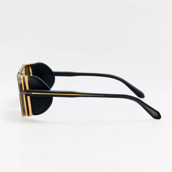 Linda Farrow - Boyd Explorer (Matte Nickel & 22K Gold)