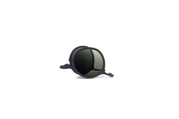 Rigards - RG1924TI (Grey) + Sun Clip (Grey | Green Gradient)