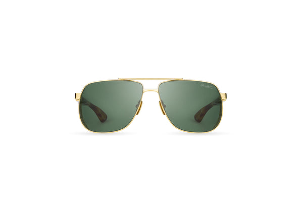 BUGATTI - 100 (24K Yellow Gold/Burl Wood Acetate | G-15 Lens)