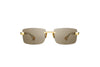 BUGATTI - 36C (24K Yellow Gold/White Pearl Acetate | Light Brown Lens)