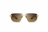 BUGATTI - 36H (24K Yellow Gold/Classic Horn Acetate | Brown Gradient Lens)