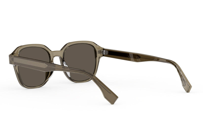 Fendi Transparent Square Sunglasses