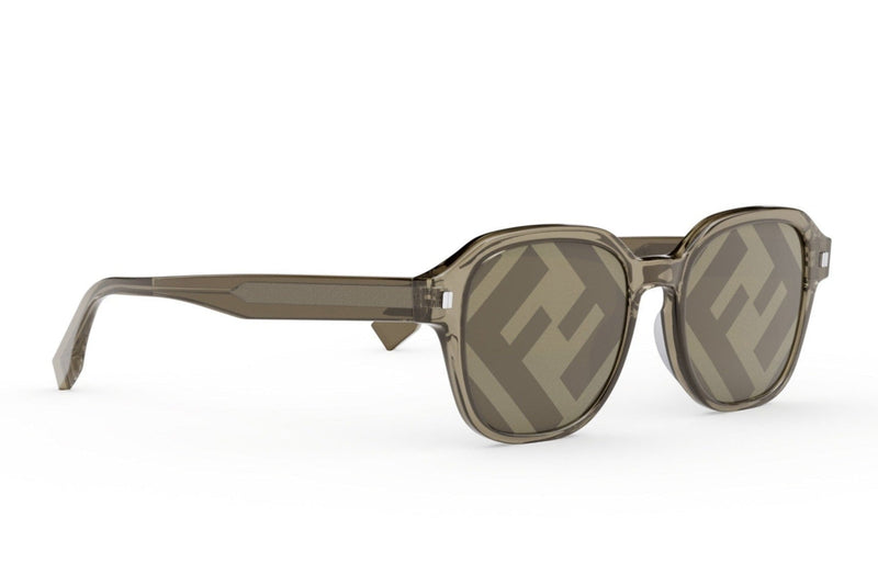 Fendi Transparent Square Sunglasses