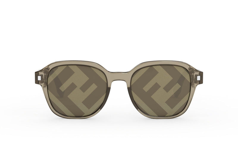 Fendi Transparent Square Sunglasses