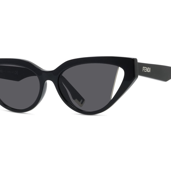 Way Black Cat Eye Sunglasses (Black | Grey) – Good See Co.