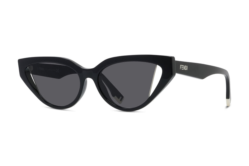 Fendi Way Black Cat Eye Sunglasses