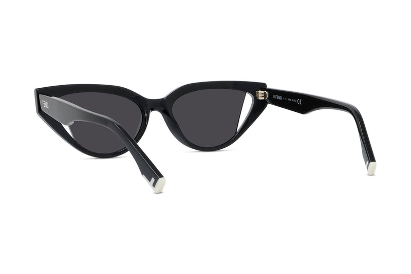 Fendi Way Black Cat Eye Sunglasses