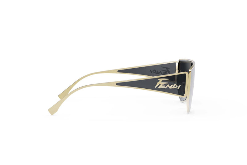 Fendi Disco Geometric Sunglasses