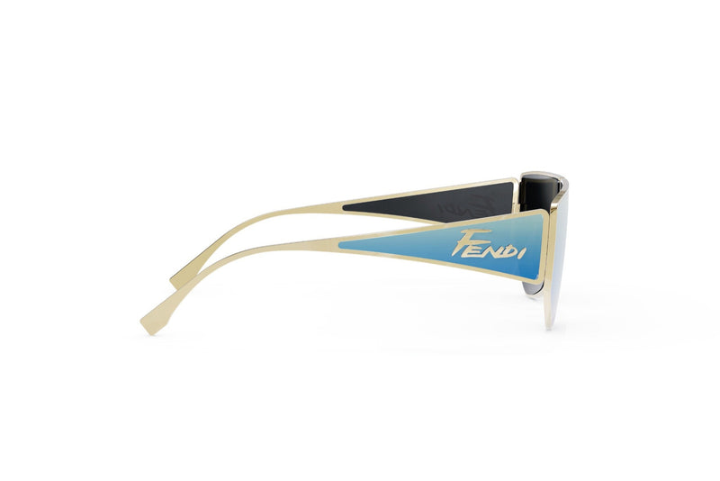 Fendi Disco Geometric Sunglasses