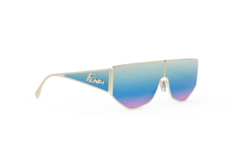 Fendi Disco Geometric Sunglasses