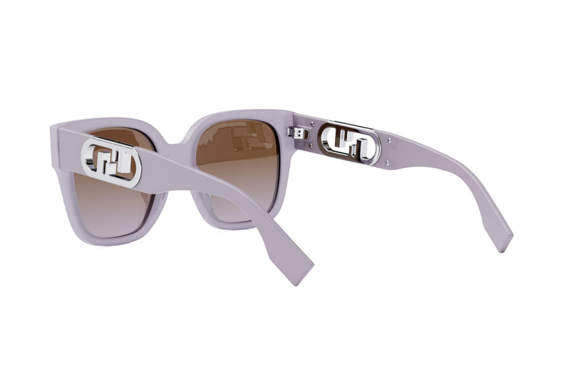 O'Lock Violet Square Sunglasses