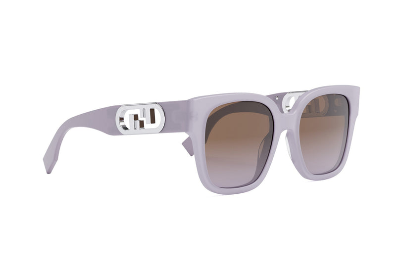 O'Lock Violet Square Sunglasses