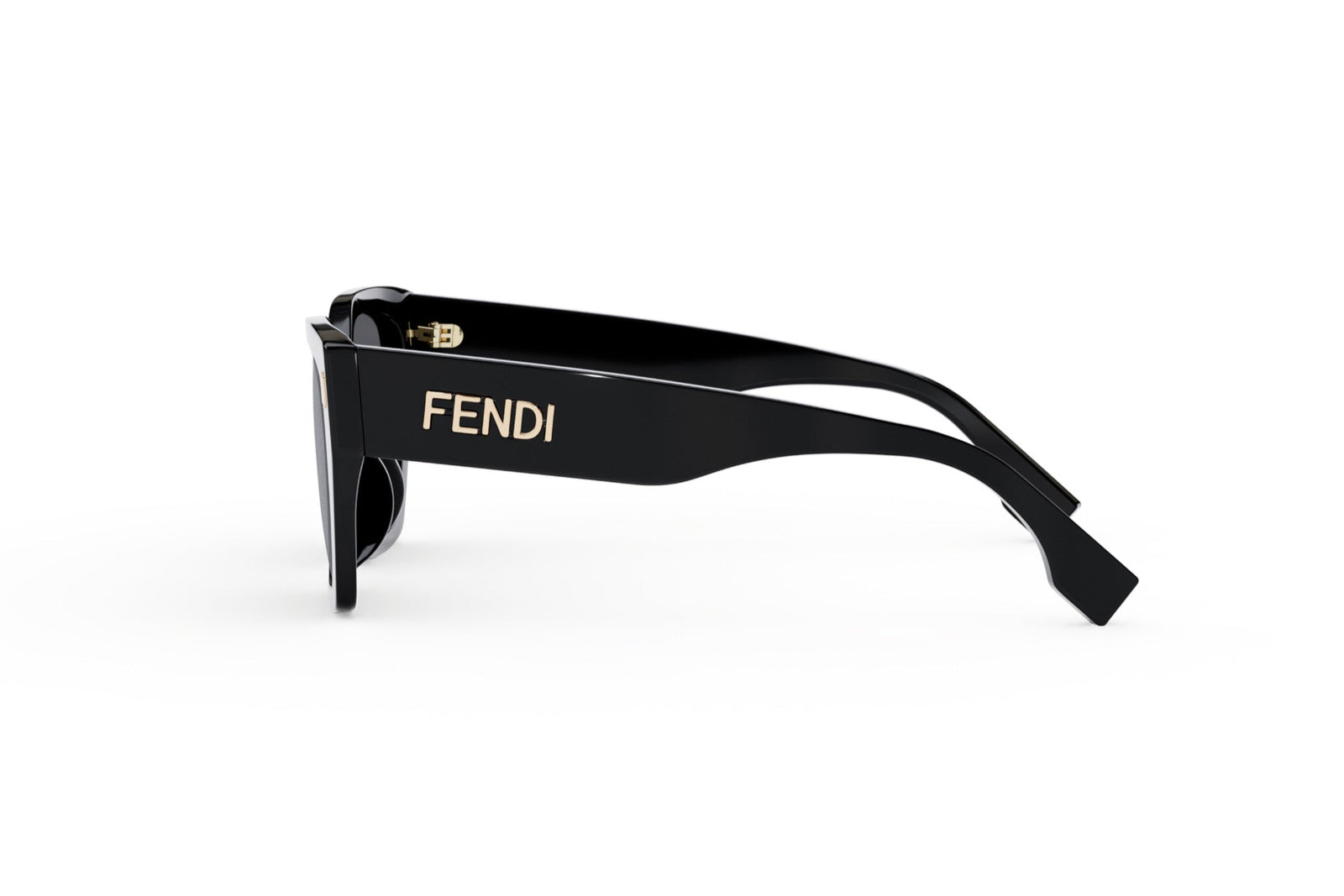 Fendi Bold Black Square Sunglasses – Good See Co