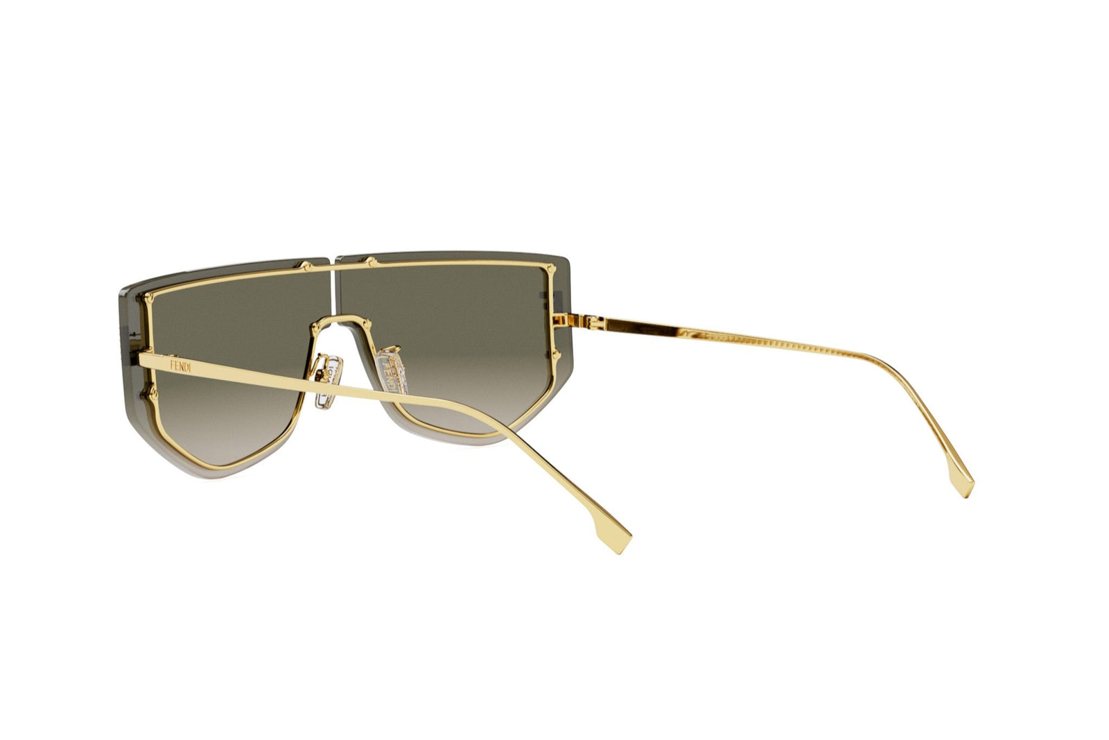 Fendi First Yellow Rectangular Sunglasses – Good See Co
