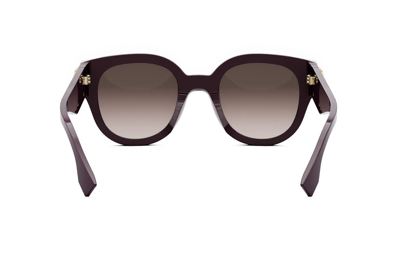 Fendi First Violet Round Sunglasses