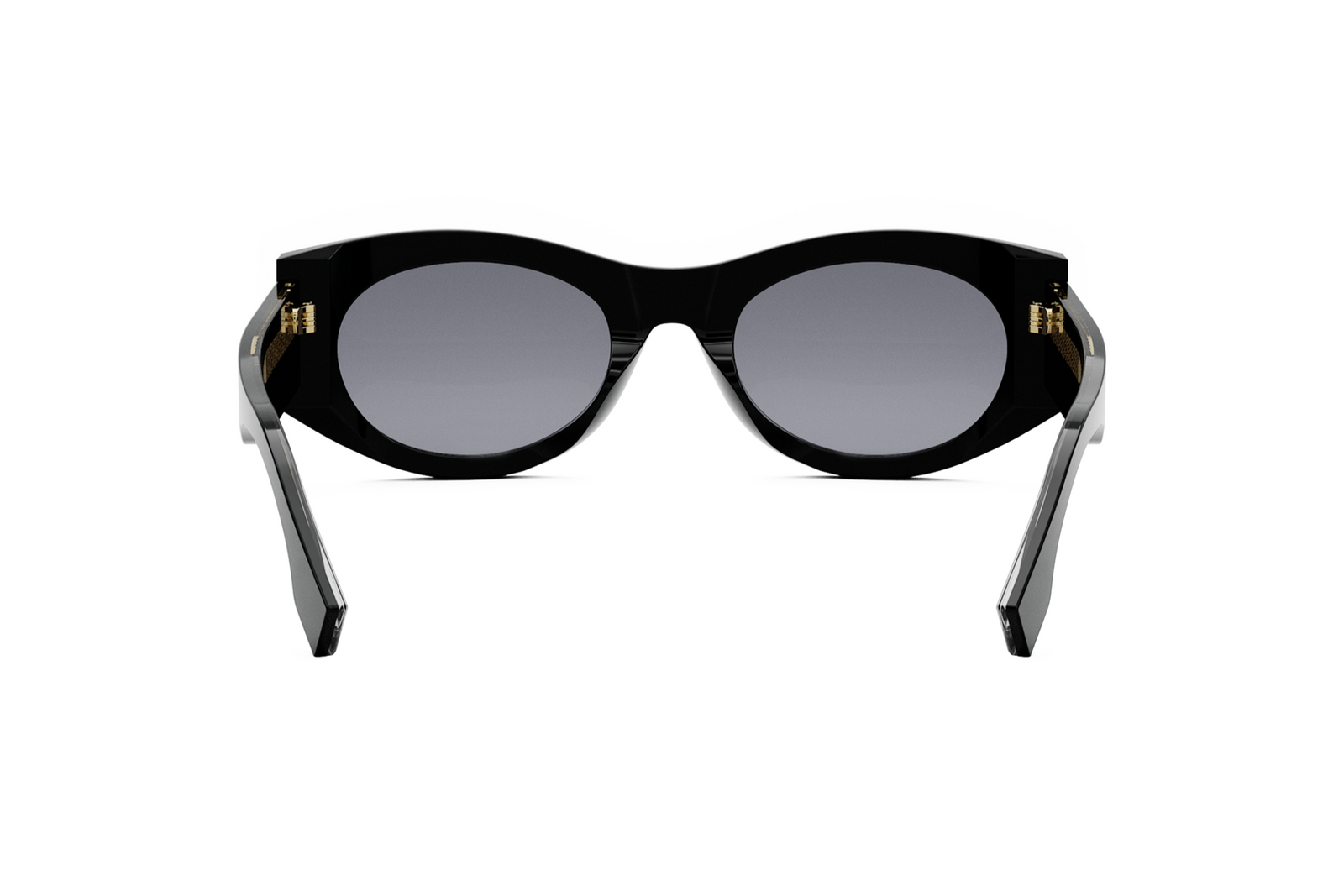 New! Fendi ROMA Sunglasses FE401251 21E White Transparent Frame with Gray Lenses FENDI FE40125I 55E - Sunglasses for Woman | Lookeronline  main image 2