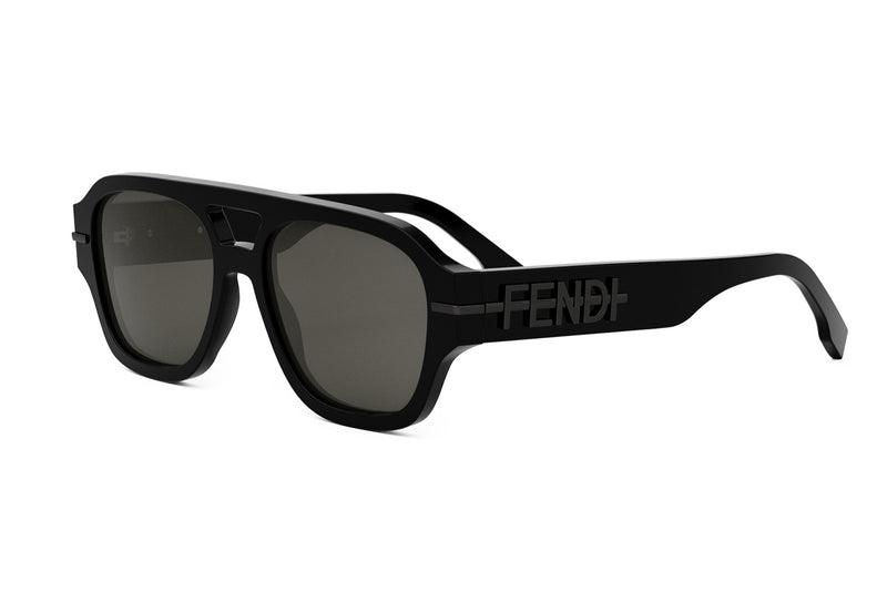 Fendigraphy Black Square Sunglasses – Good See Co.