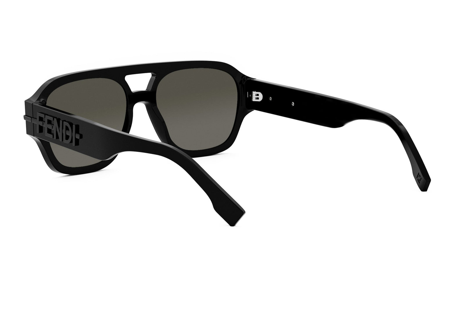 Fendigraphy Black Square Sunglasses – Good See Co.