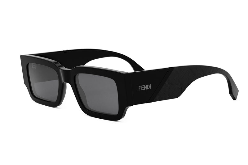 Fendi Diagonal Rectangular Sunglasses