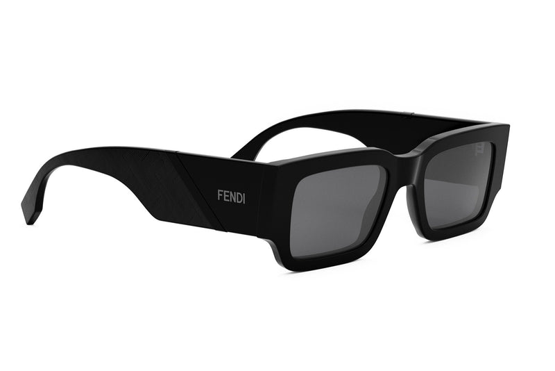 Fendi Diagonal Rectangular Sunglasses