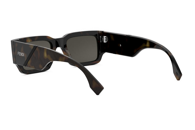 Fendi Diagonal Rectangular Sunglasses