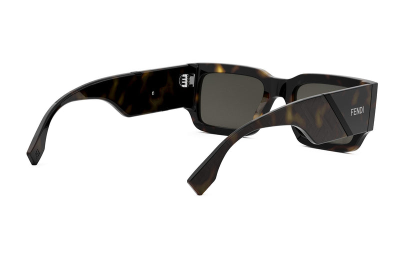 Fendi Diagonal Rectangular Sunglasses