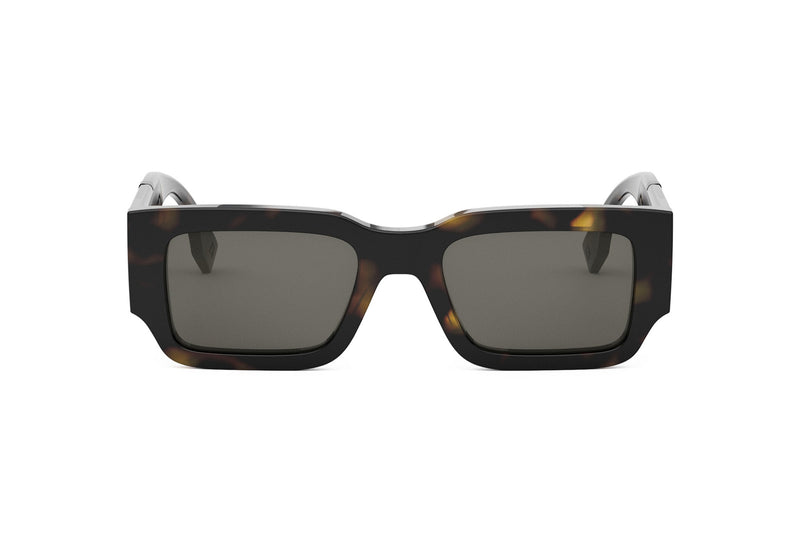 Fendi Diagonal Rectangular Sunglasses