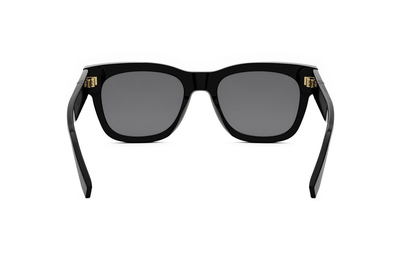 Fendi Diagonal Black Square Sunglasses