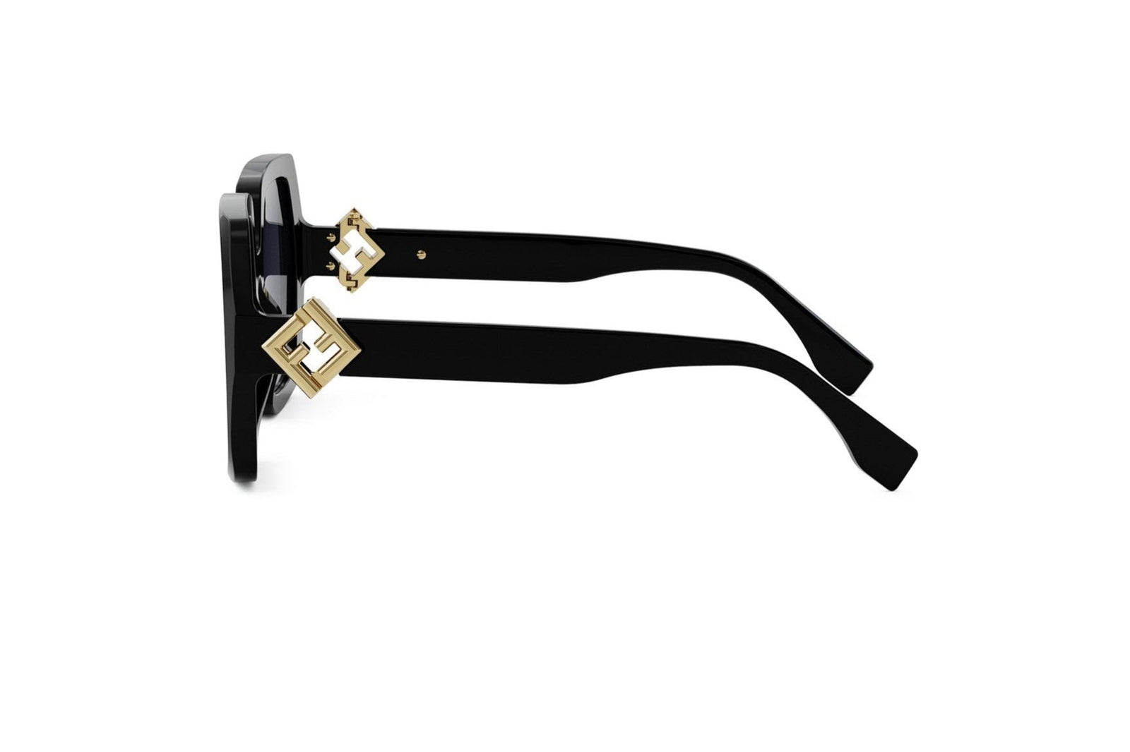 ファンデーション Defi FF Diamonds Black Square Sunglasses – Good See Co.