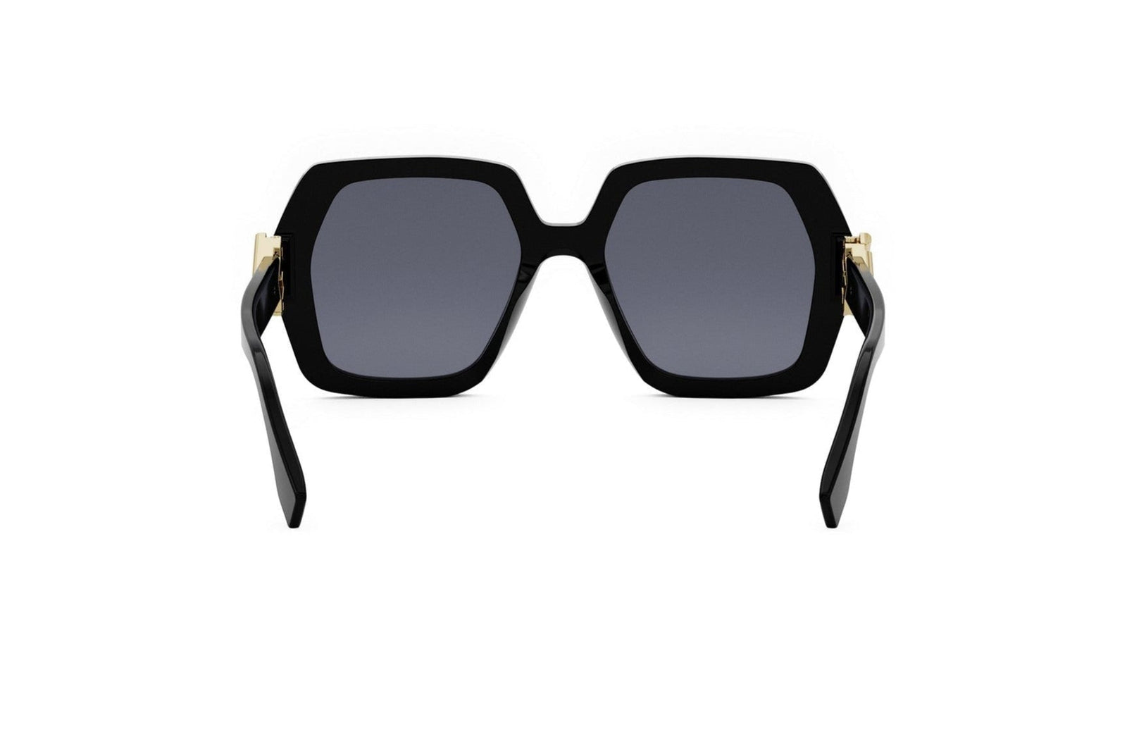 Fakeme Feltman Black Women\'s Sunglasses with Case (no box) Quay Felt Cute Shiny Black Prescription Sunglasses main image 3