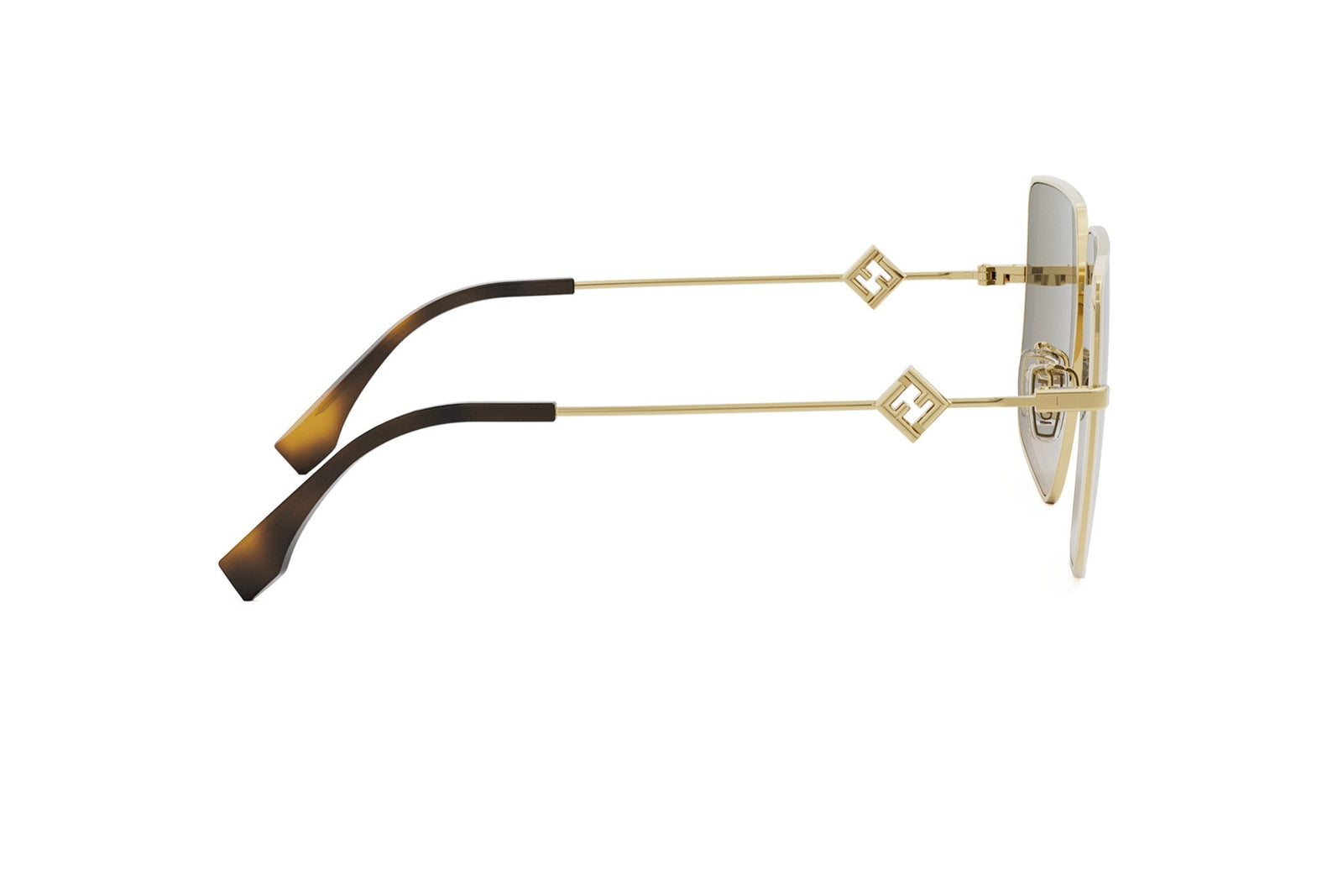 Fendi Yellow Square Sunglasses – Good See Co