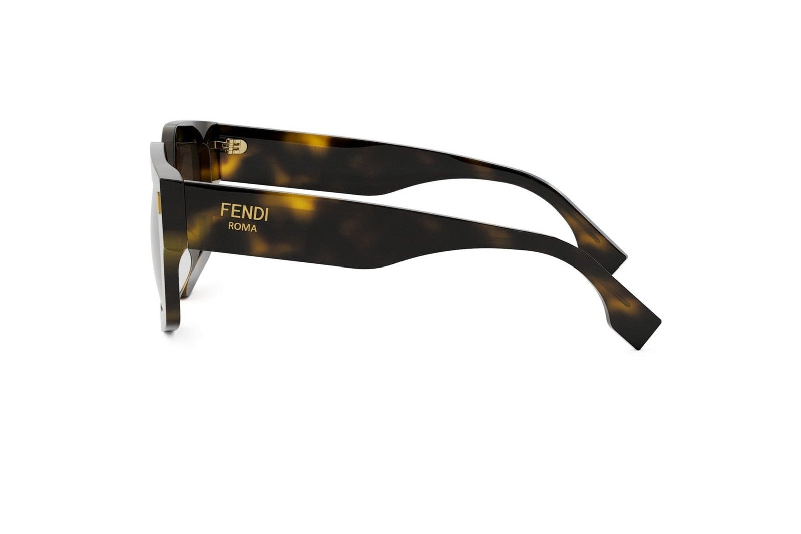 Fendi ラージフレーム サングラス FENDI フェンディ サングラス モノグラムレンズ FF柄 太フレーム