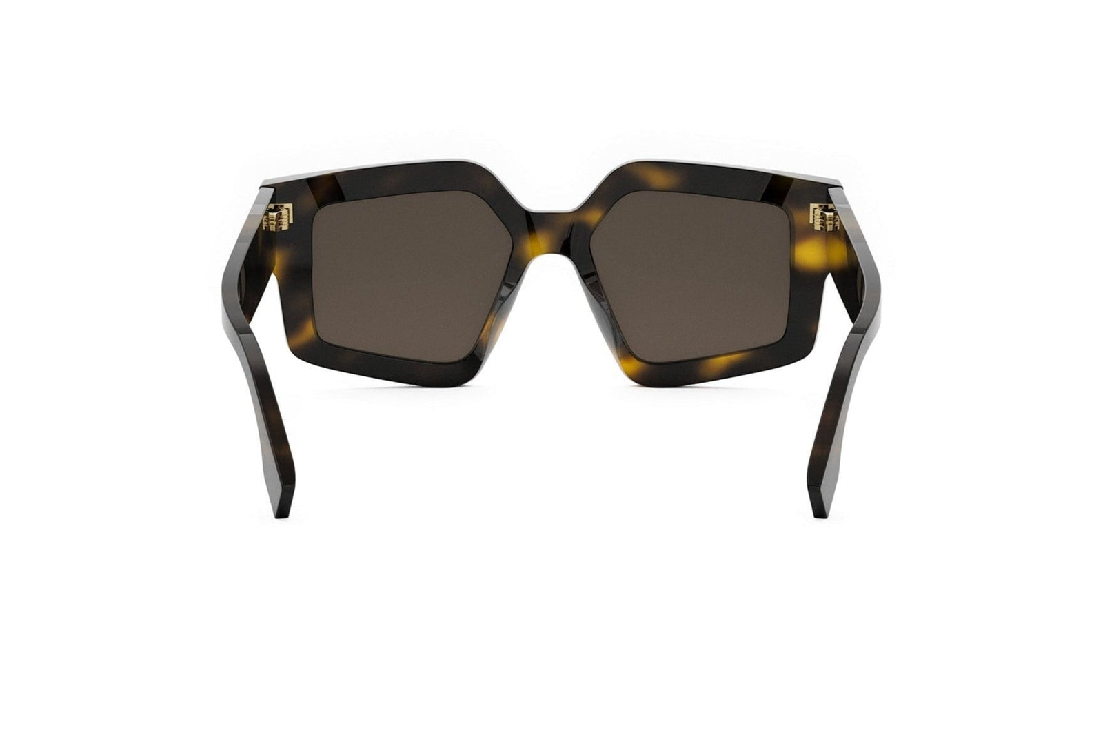 Fendi FS5276 Brown Square Sunglasses with Gradient Frame FENDI EYEWEAR Oversized square-frame tortoiseshell acetate  main image 3