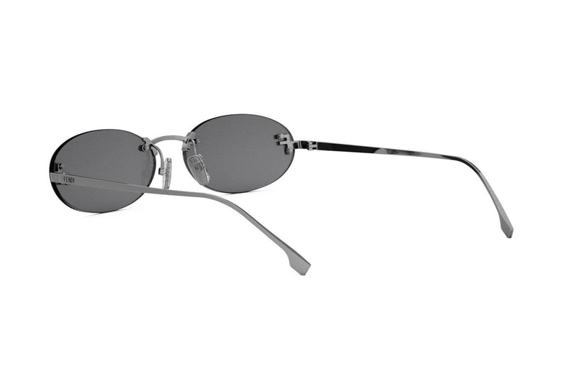 Fendi First Crystal Oval Sunglasses