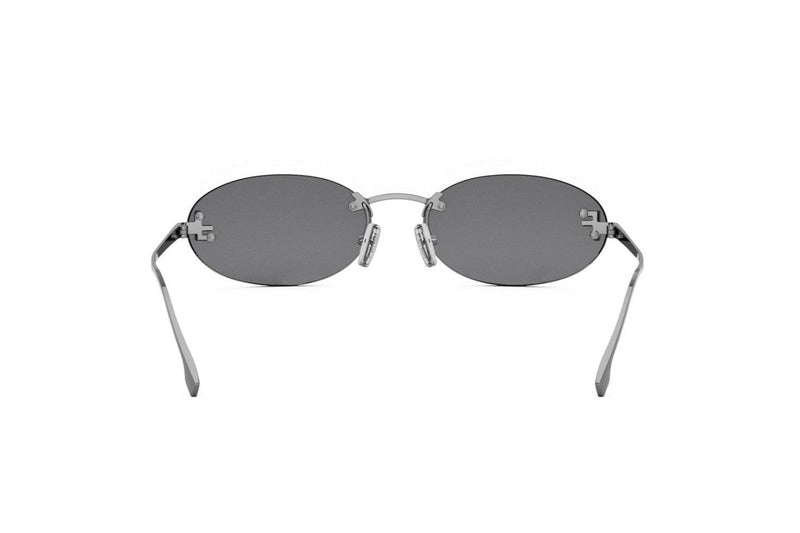 Fendi First Crystal Oval Sunglasses