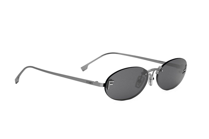 Fendi First Crystal Oval Sunglasses