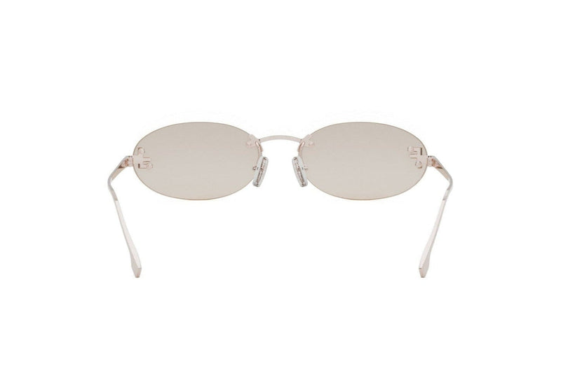 Fendi First Crystal Oval Sunglasses