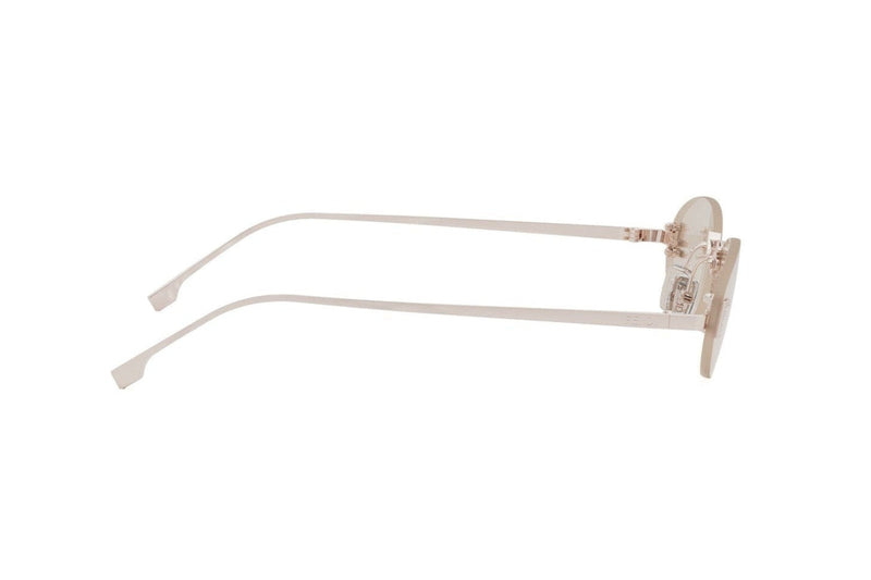 Fendi First Crystal Oval Sunglasses
