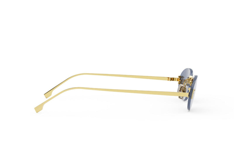 Fendi First Crystal Oval Sunglasses