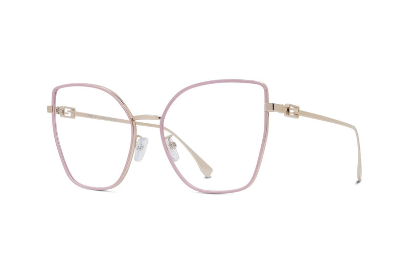 Baguette Rose Butterfly Eyeglasses