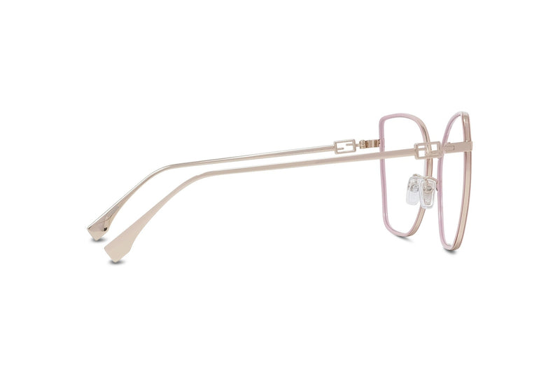 Baguette Rose Butterfly Eyeglasses