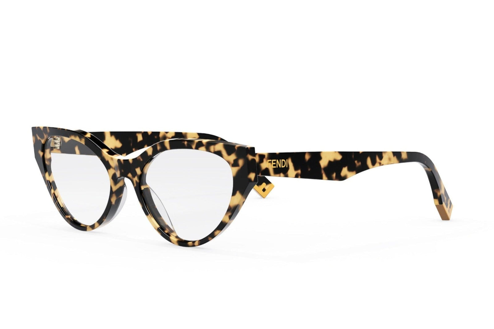 Fendi Eyeglasses FE500221 055 53-17 Tortoise Shell Brown Made In Italy Brand New FENDI Eyeglass Frames FE 50117I 055 Brown For  main image 3