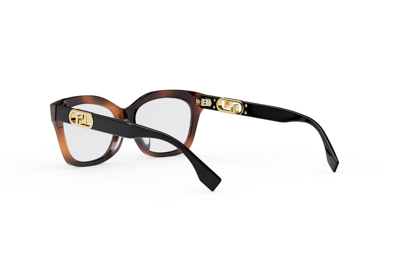 O'Lock Havana Geometric Eyeglasses