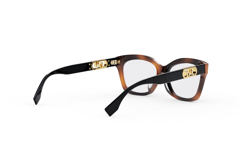 O'Lock Havana Geometric Eyeglasses