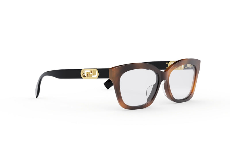 O'Lock Havana Geometric Eyeglasses