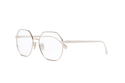 FF Rose Gold Geometric Eyeglasses