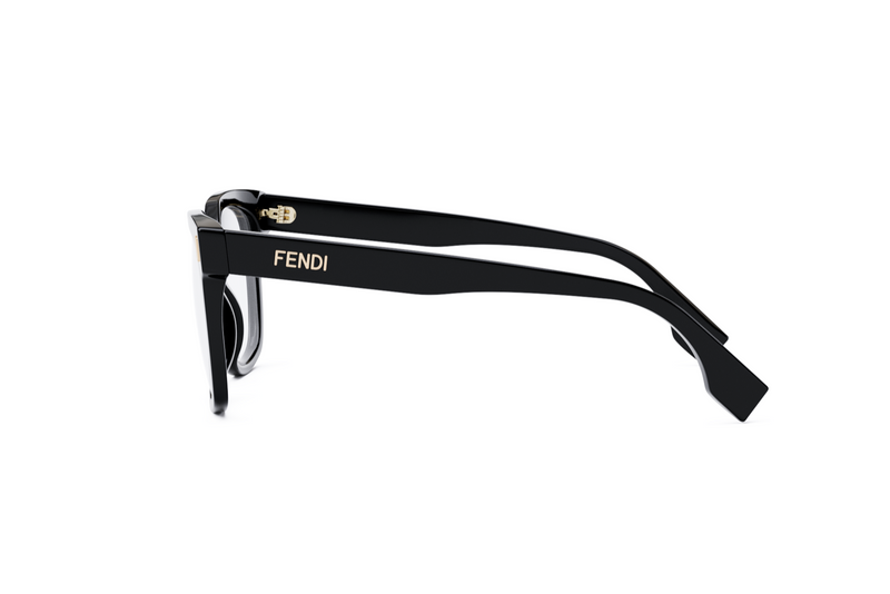 Fendi Bold Black Square Eyeglasses – Good See Co.
