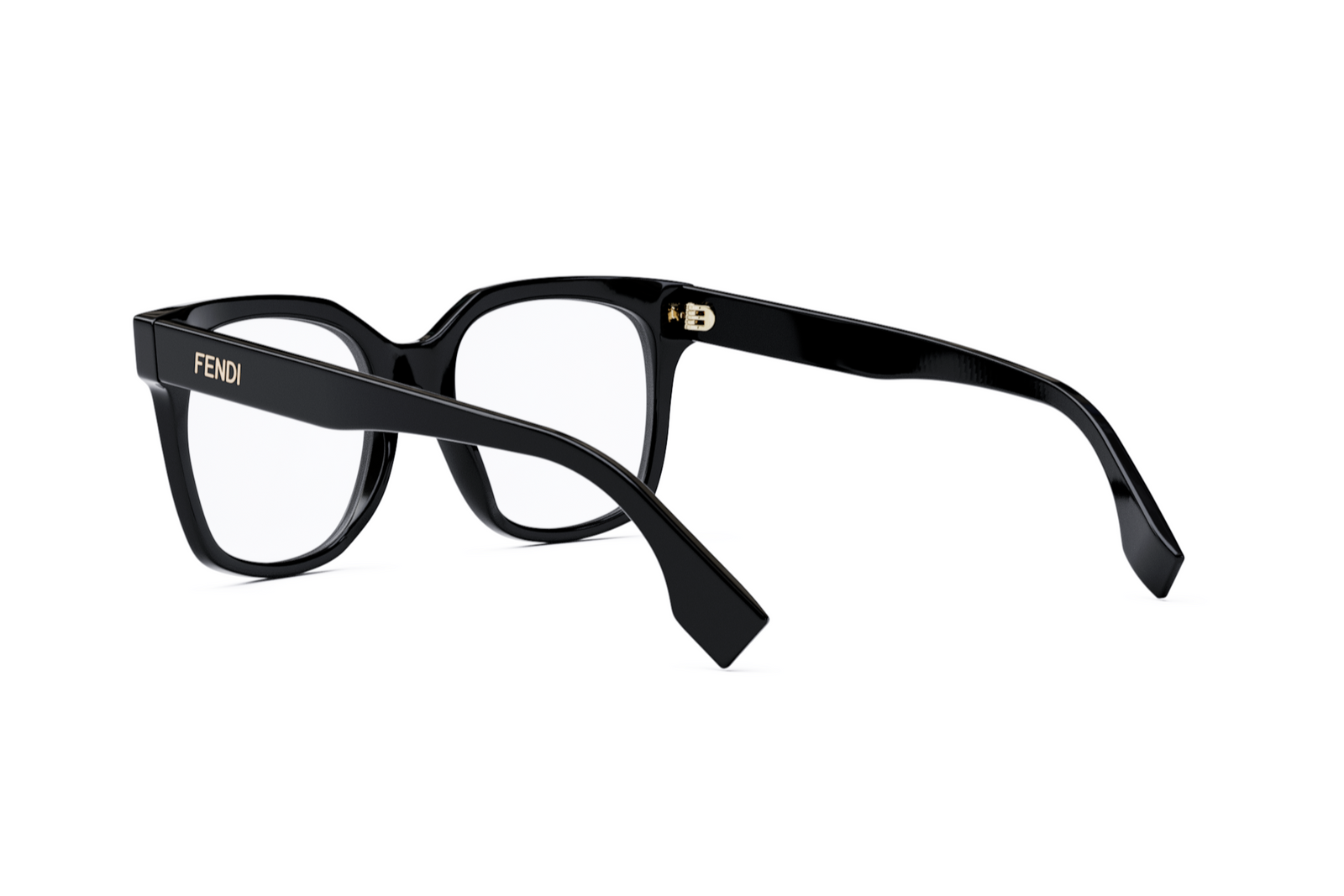 Fendi Bold Black Square Eyeglasses – Good See Co.