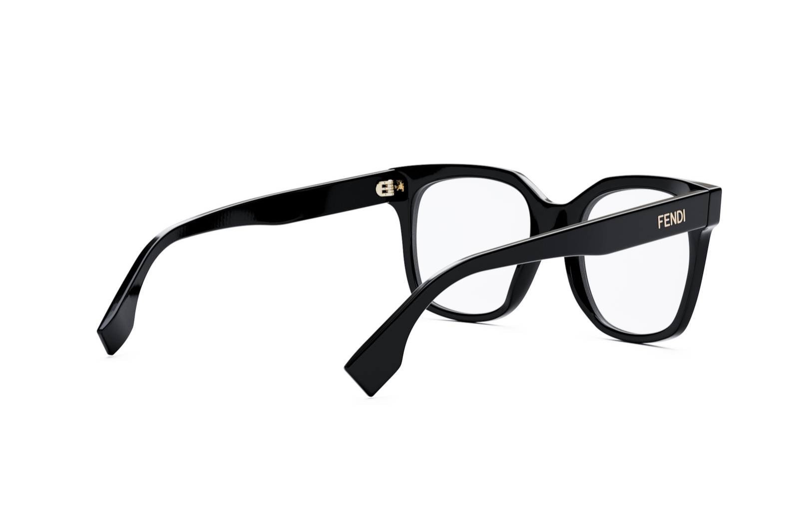 Fendi Bold Black Square Eyeglasses – Good See Co display picture 3